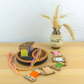 Circular foam stand for wooden, acrylic and other bobbins (spools) thickness 3mm