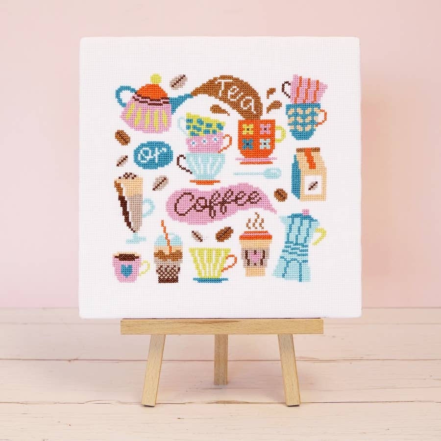 Spill the Tea - Cross Stitch Kit